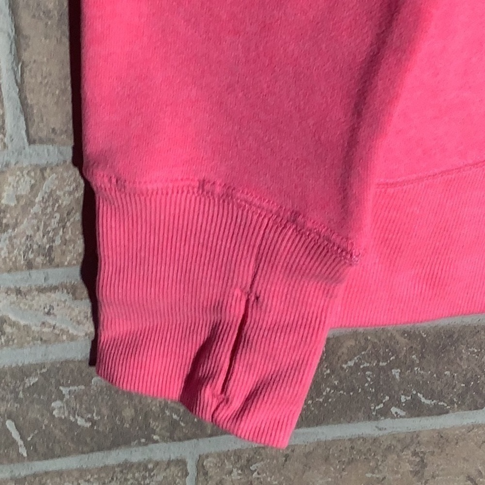 Tek Gear - Sz M - super soft inside and out Sweatshirt - neon pink - very bright - Picture 3 of 5